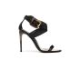 Burberry Marham buckle leather heel sandals