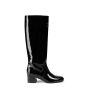Celine Les Bottes Triomphe logo high boots 