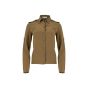 Celine military epaulets silk button-up shirt