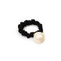 Chanel Jumbo Faux Pearl hair scrunchie