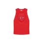 Diesel by Glenn Martens D-logo oval cut-out tank top t-shirt