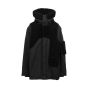 Louis Vuitton Trompe-l'oil shearling padded parka jacket