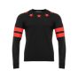 Givenchy red star patch crewneck sweater