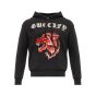 Gucci Guccify Wolf embroidered black hoodie 