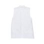 Helmut Lang Apron Panel laced sleeveless white top