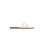 Hermes Oran Blanc calfskin sandals