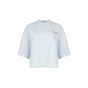 Jacquemus Corto cropped baby blue t-shirt