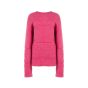 Jacquemus panelled oversized pink sweater