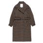Kenzo Gingham checked belted coat