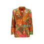 Kenzo Jungle abstract pattern blazer jacket