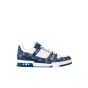 Louis Vuitton LV Trainer monogram denim sneakers