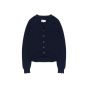 Maison Margiela 1 Décontracté dark navy cardigan sweater