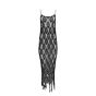Maison Margiela Artisanal Gauge lace long dress