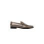 Prada grey leather loafers