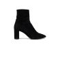 Saint Laurent Lou 70 pin-logo suede ankle boots