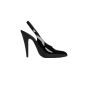 Saint Laurent Nico 110 patent leather slingback heels