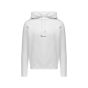 Saint Laurent logo white hoodie
