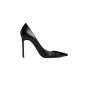 Saint Laurent Anja D'Orsay 105 black leather heels