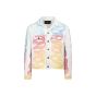 Supreme x Hysteric Glamour snake white denim trucker jacket