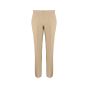 The Row low-waisted beige wool blend pants
