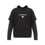 Vetements Flag double layered hoodie