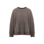 Yeezy Season 3 garment-dyed crewneck grey sweatshirt