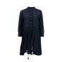 Zadig & Voltaire button-up pleated dress