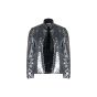 Zadig & Voltaire silver sequin-embellished blazer jacket