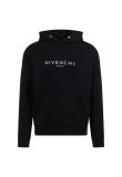 Givenchy distressed logo hoodie