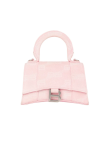 Balenciaga Hourglass XS denim pink monogram bag