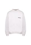 Balenciaga White Strike 1917 oversized crewneck sweatshirt