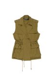Balmain military vest khaki jacket