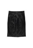 Burberry paneled silk mini skirt