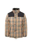 Burberry reversible tartan down puffer jacket