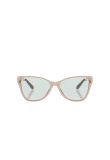 Bvlgari Cat-eye Blush-pink mirror sunglasses