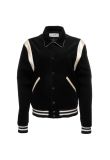 Celine black corduroy teddy jacket