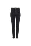 Chanel "CC" polka dot monogram slim jeans