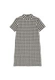 Christian Dior Houndstooth jacquard mini dress