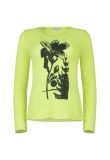 Comme des Garçons x Paul Morrison "Jingle Flowers" neon sweater