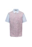 COMME des GARÇONS Homme Plus red roses short sleeve button-up shirt