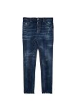Dsquared2 splattered low waist denim pants - M