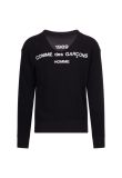 COMME des GARÇONS Homme 1989 black knitted cardigan