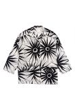 Gianni Versace abstract floral button-up shirt