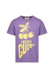 Gucci "Cherry Gucci" lilac t-shirt