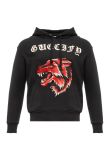 Gucci Guccify Wolf embroidered black hoodie 