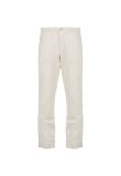 Helmut Lang waist loop white chino pants