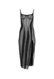 Kathryn Bowen corset tank midi dress