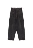 Loewe oversized pleated denim pants
