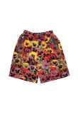 Loewe x Joe Brainard Pansies floral fleece shorts