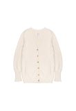 Maison Margiela 4 Ivory pilled cardigan sweater